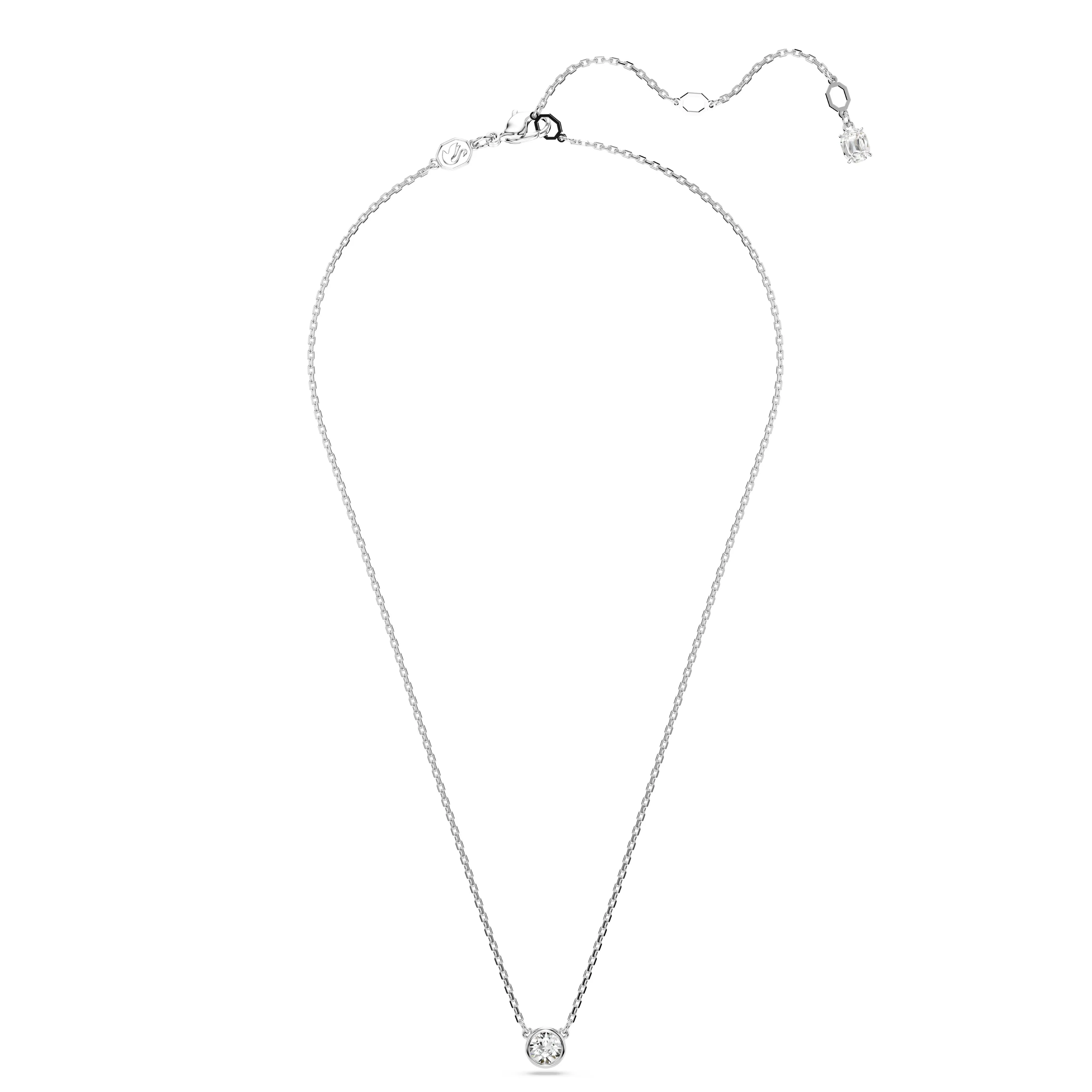 Swarovski Rhodium Imber Necklace