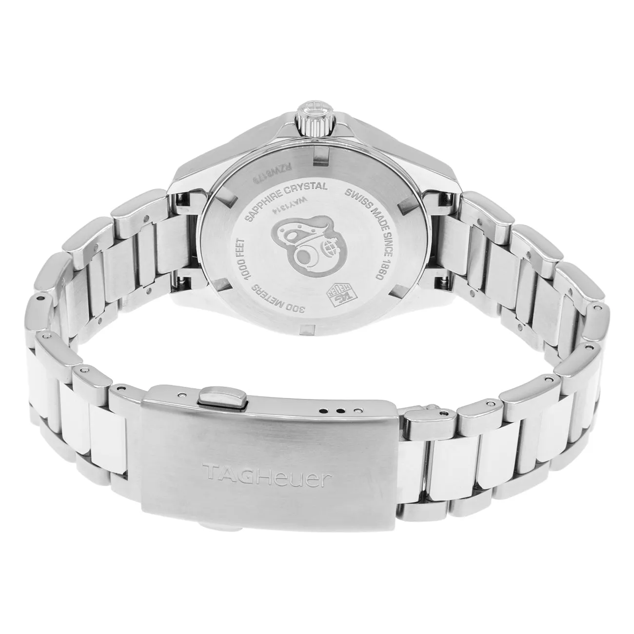 Tag Heuer Stainless Steel Diamond Aquaracer WAY1314.BA0915