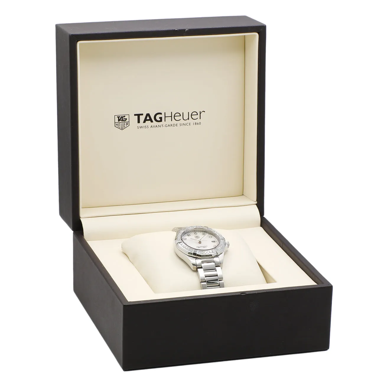 Tag Heuer Stainless Steel Diamond Aquaracer WAY1314.BA0915