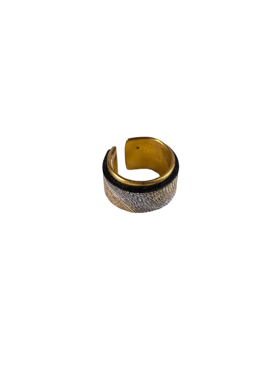 The Bren Leather Cuff Ring Collection