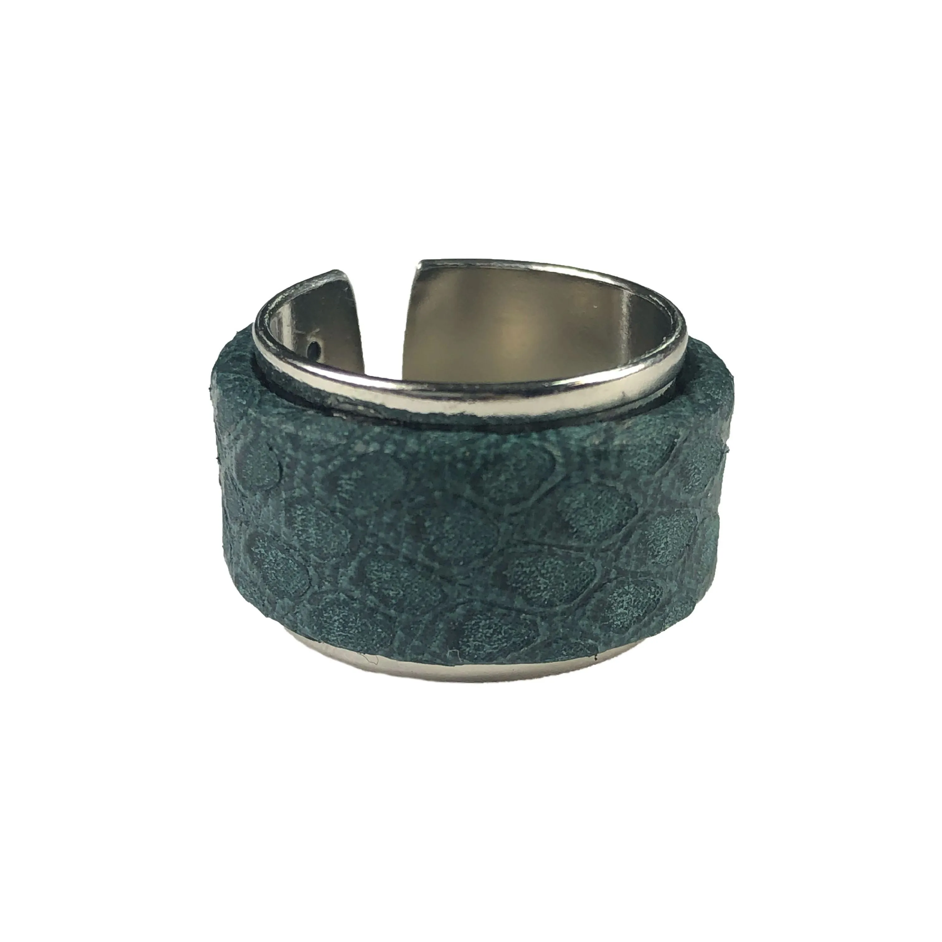 The Bren Leather Cuff Ring Collection