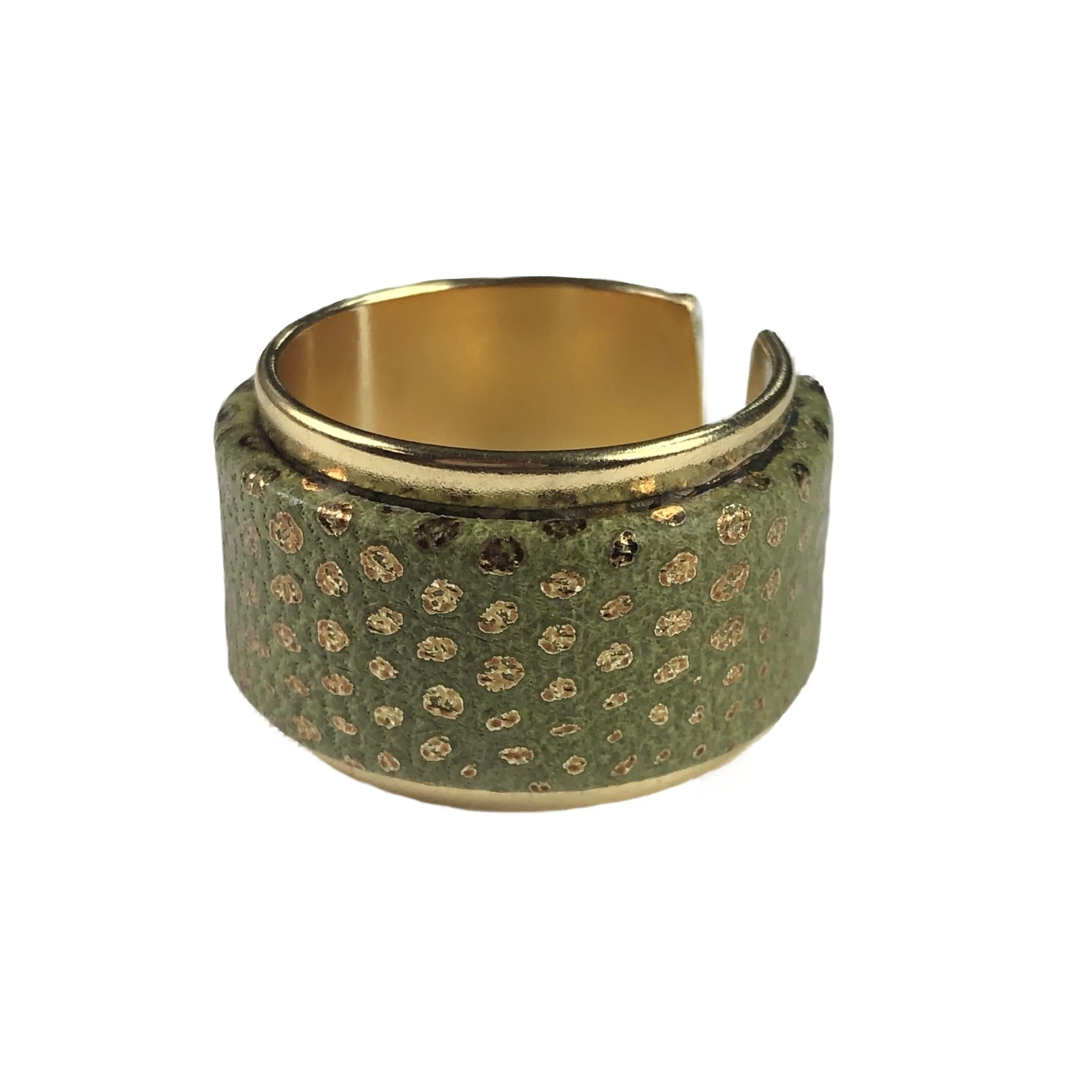 The Bren Leather Cuff Ring Collection