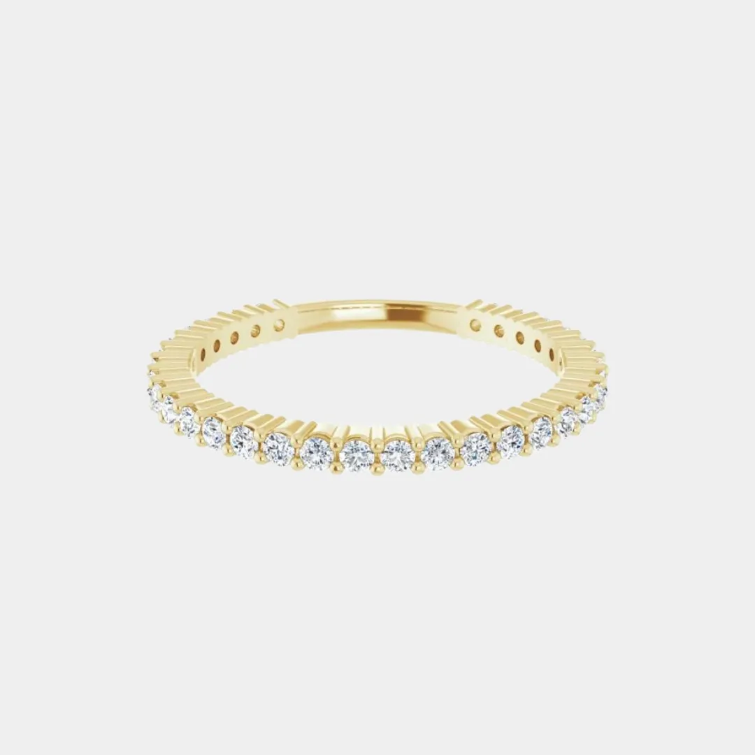The Gold Traditional Set 3/4 Eternity