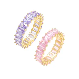 The Pastel Eternity Band Combo Set