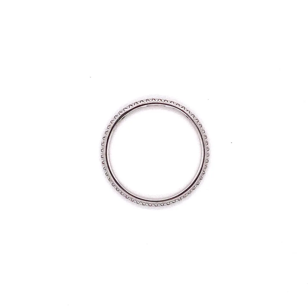 Thin diamond eternity band (Plat)