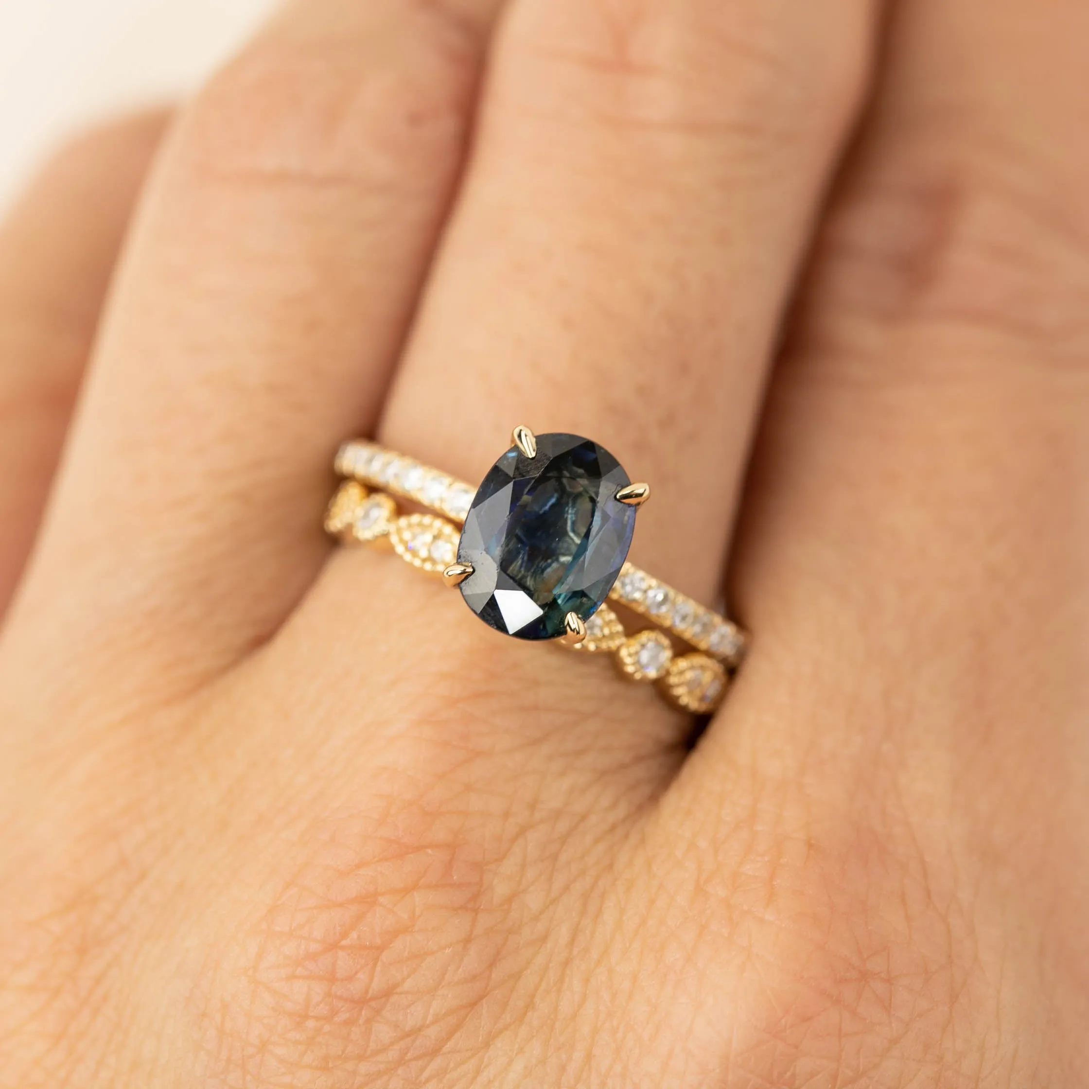 Tia Half-Eternity Ring (Large)