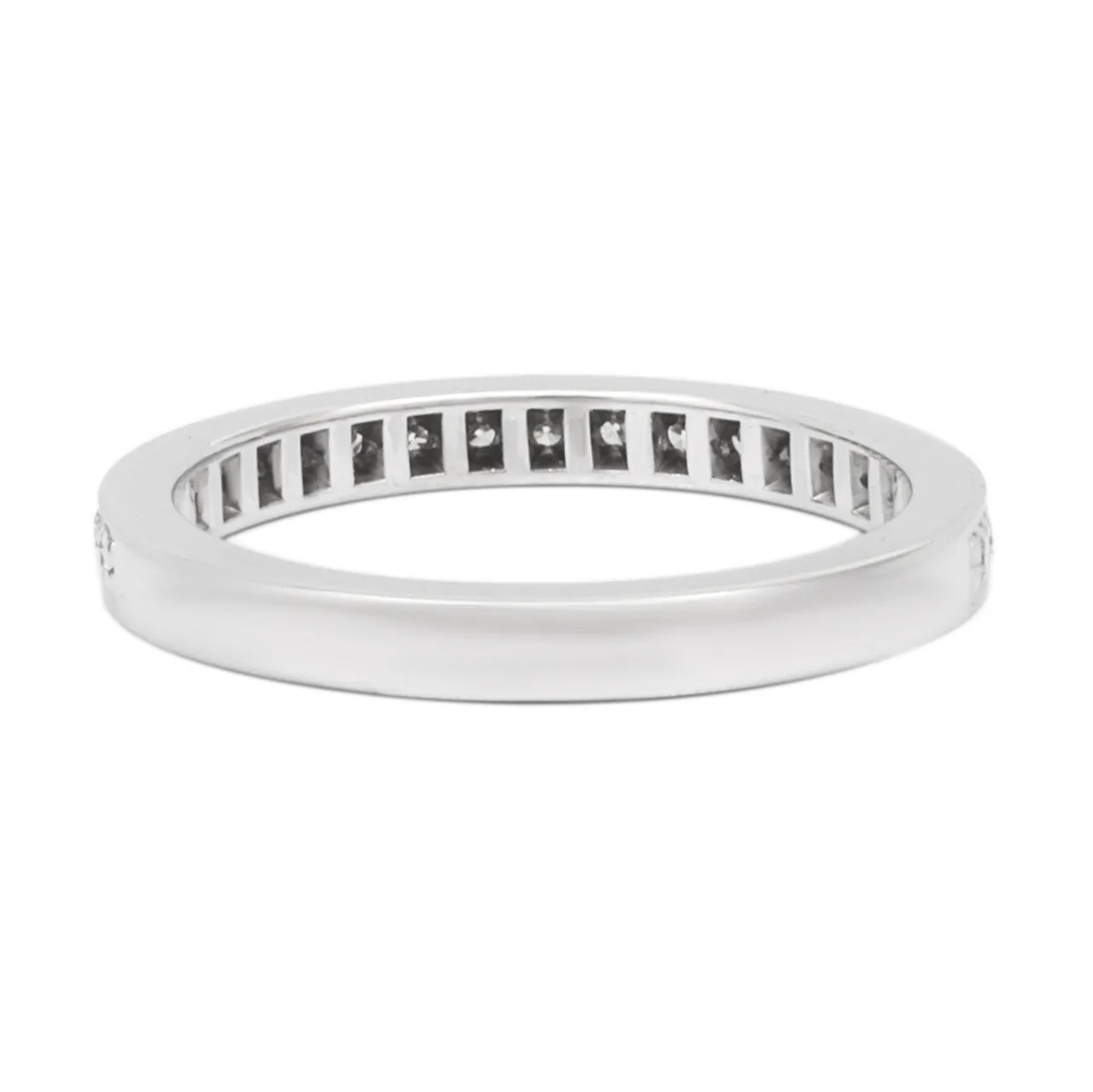 Tiffany & Co. Platinum Diamond Half Eternity Ring