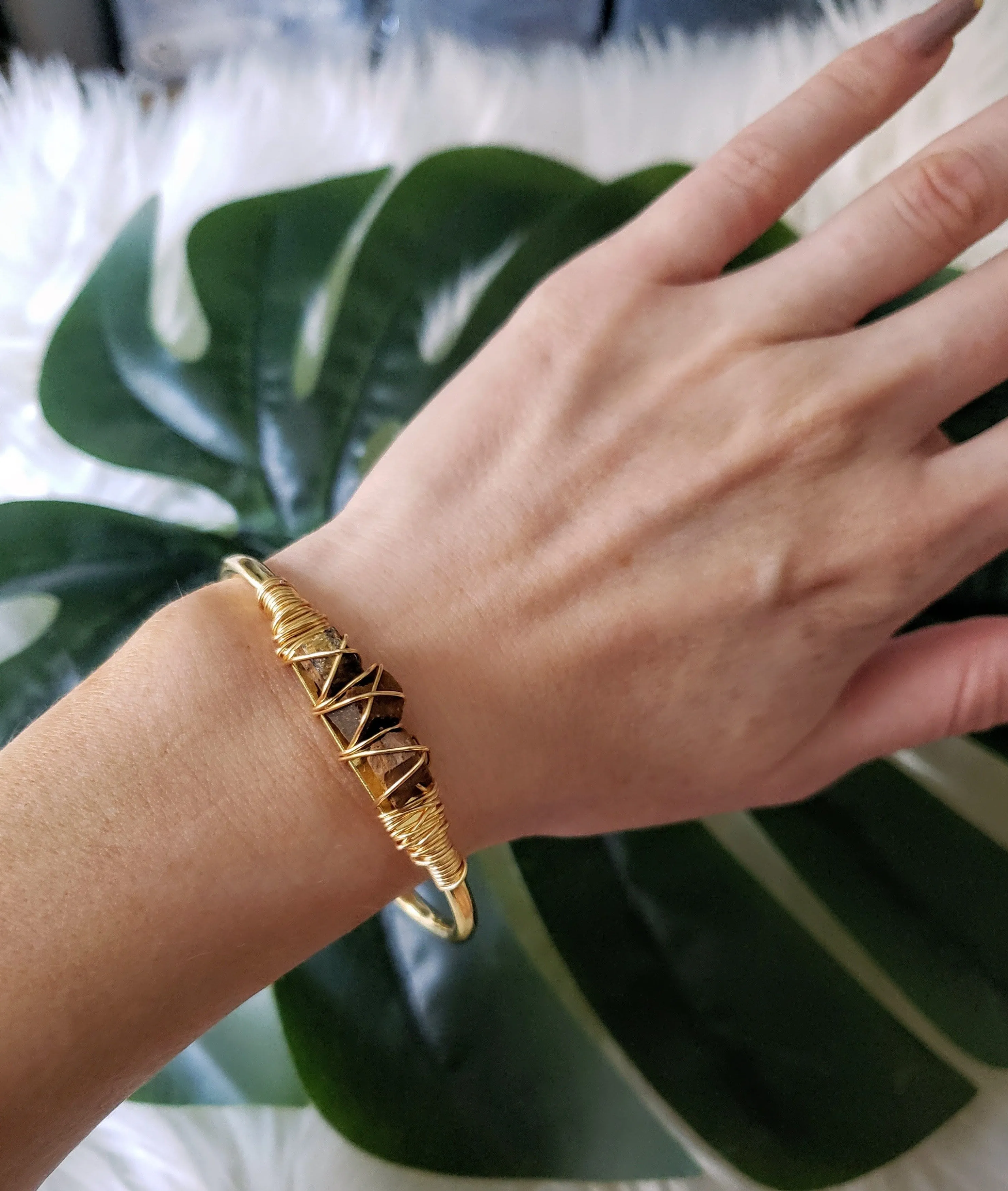 Tiger's Eye Gemstone Bracelet