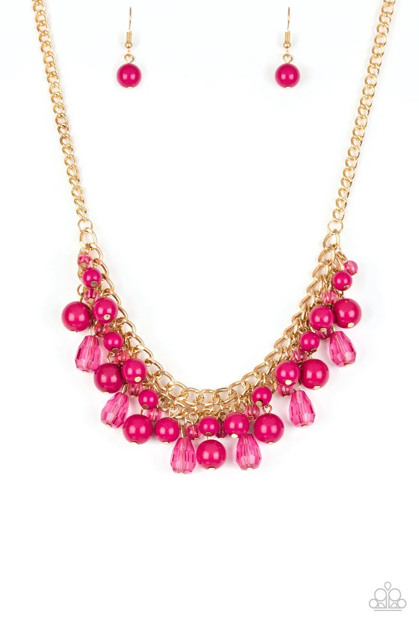 Tour de Trendsetter Pink Paparazzi Necklace
