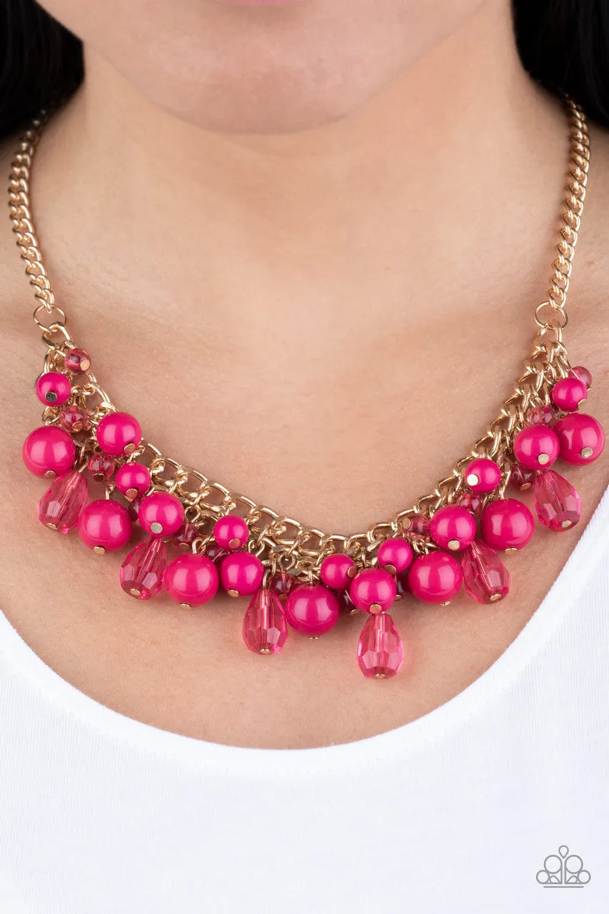 Tour de Trendsetter Pink Paparazzi Necklace