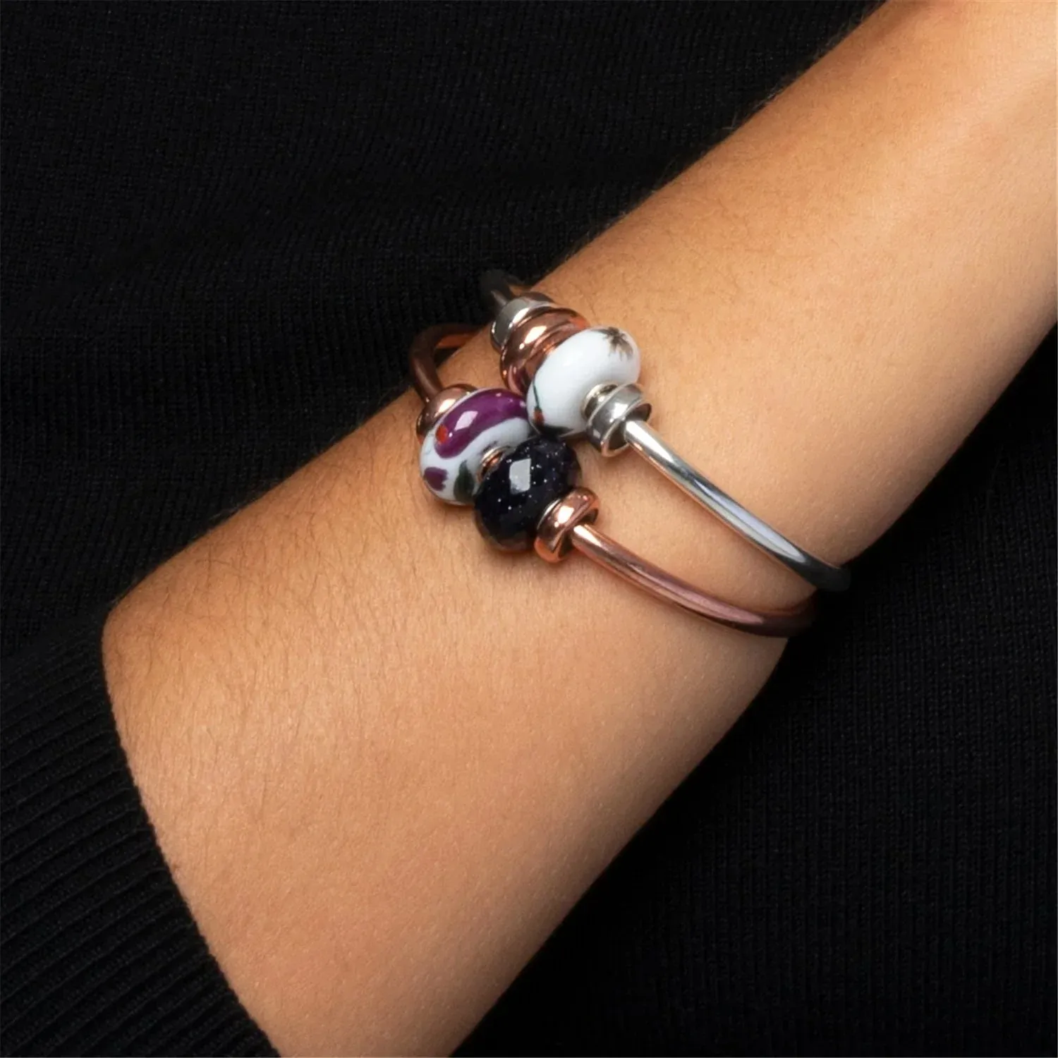 Trollbeads - Koparstopparar (2 stk)