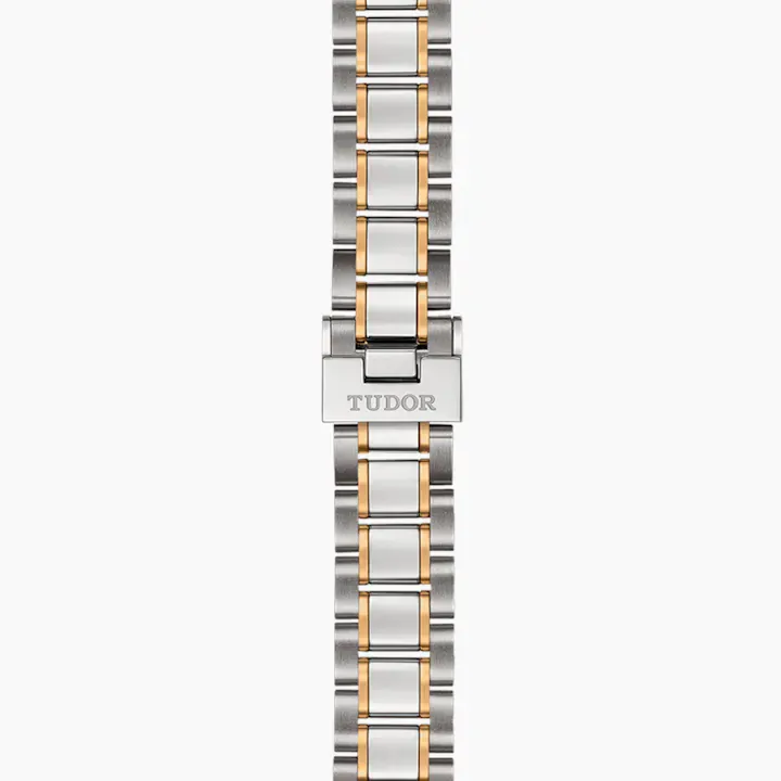 Tudor Style, Stainless Steel and Yellow Gold with Diamond-set, 41mm, Ref# M12713-0011
