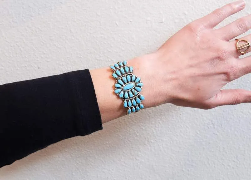 Turquoise Cuff Bracelet Medium