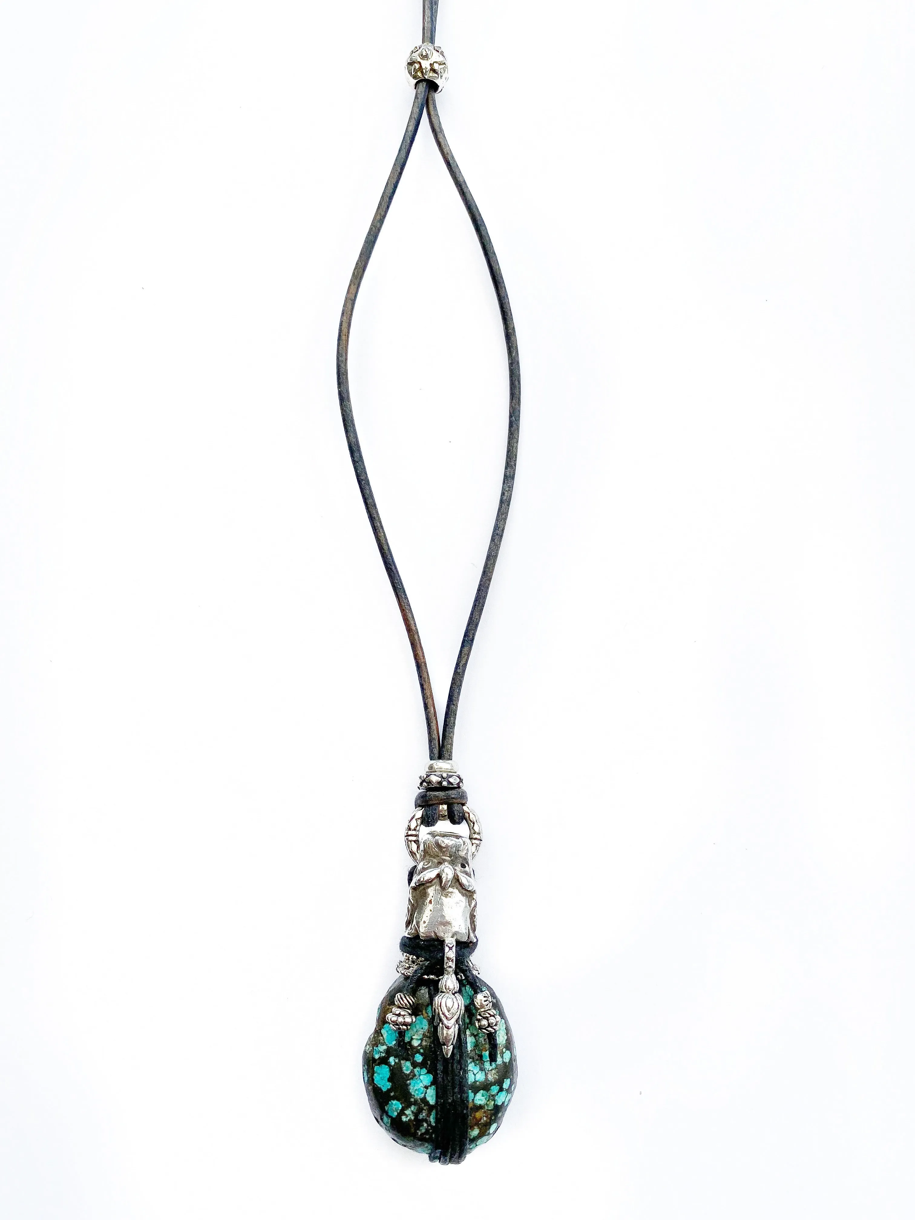 Turquoise Dragon Necklace