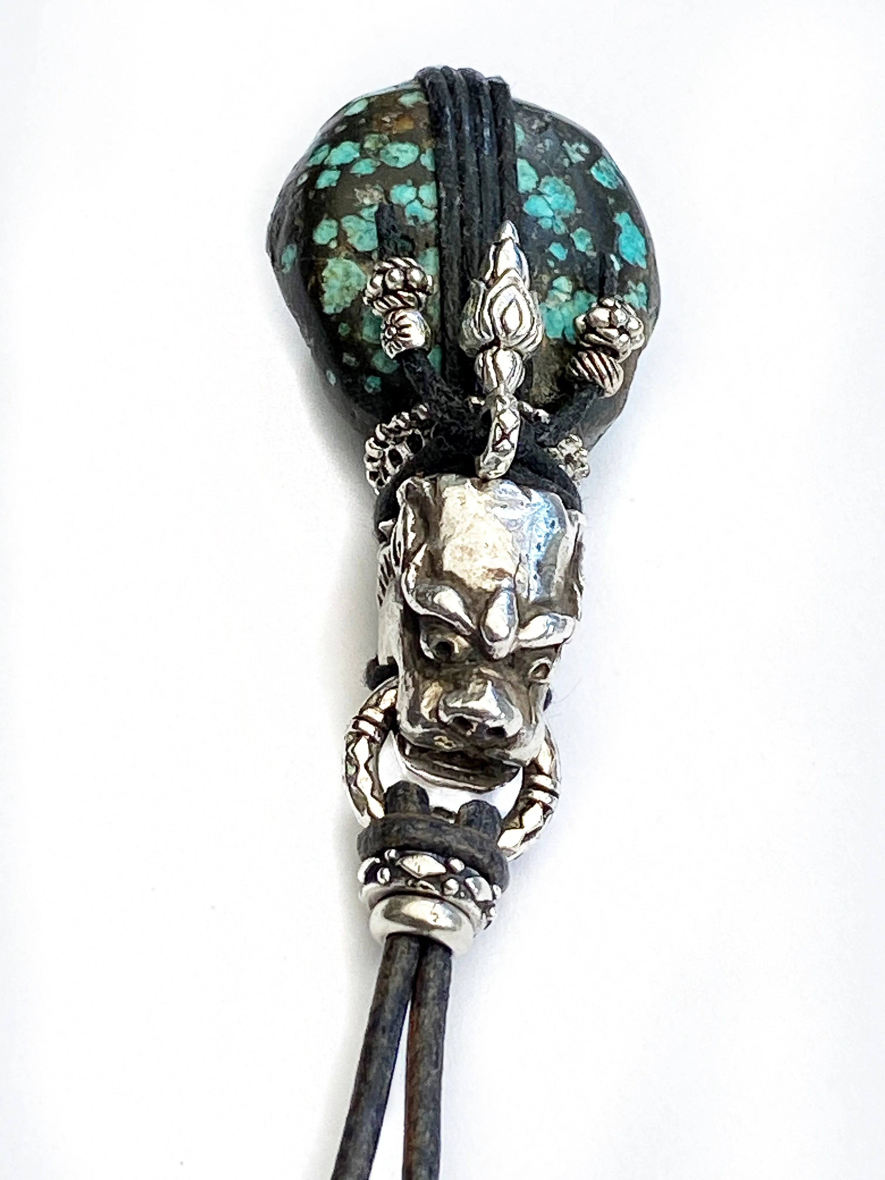 Turquoise Dragon Necklace