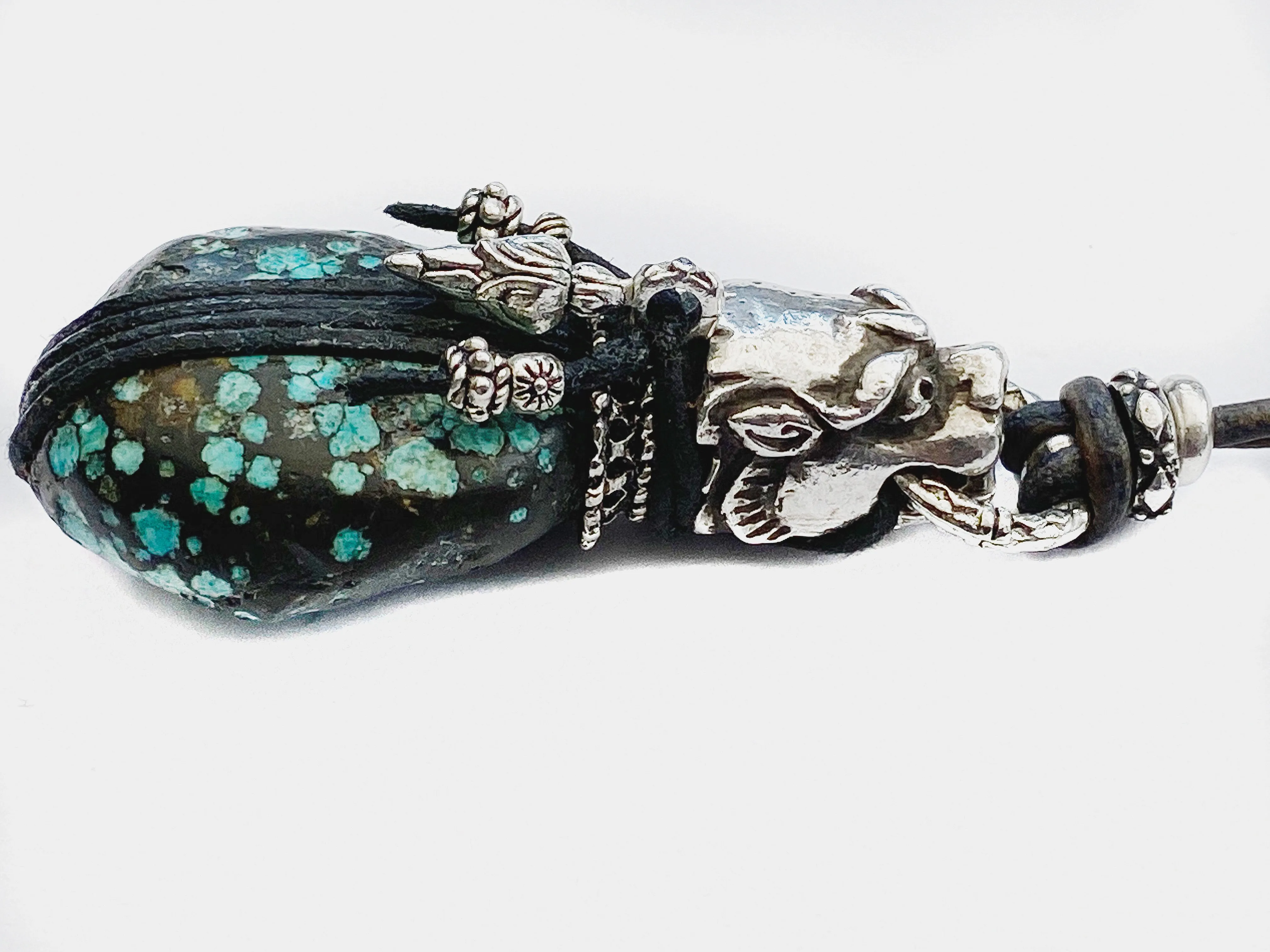 Turquoise Dragon Necklace