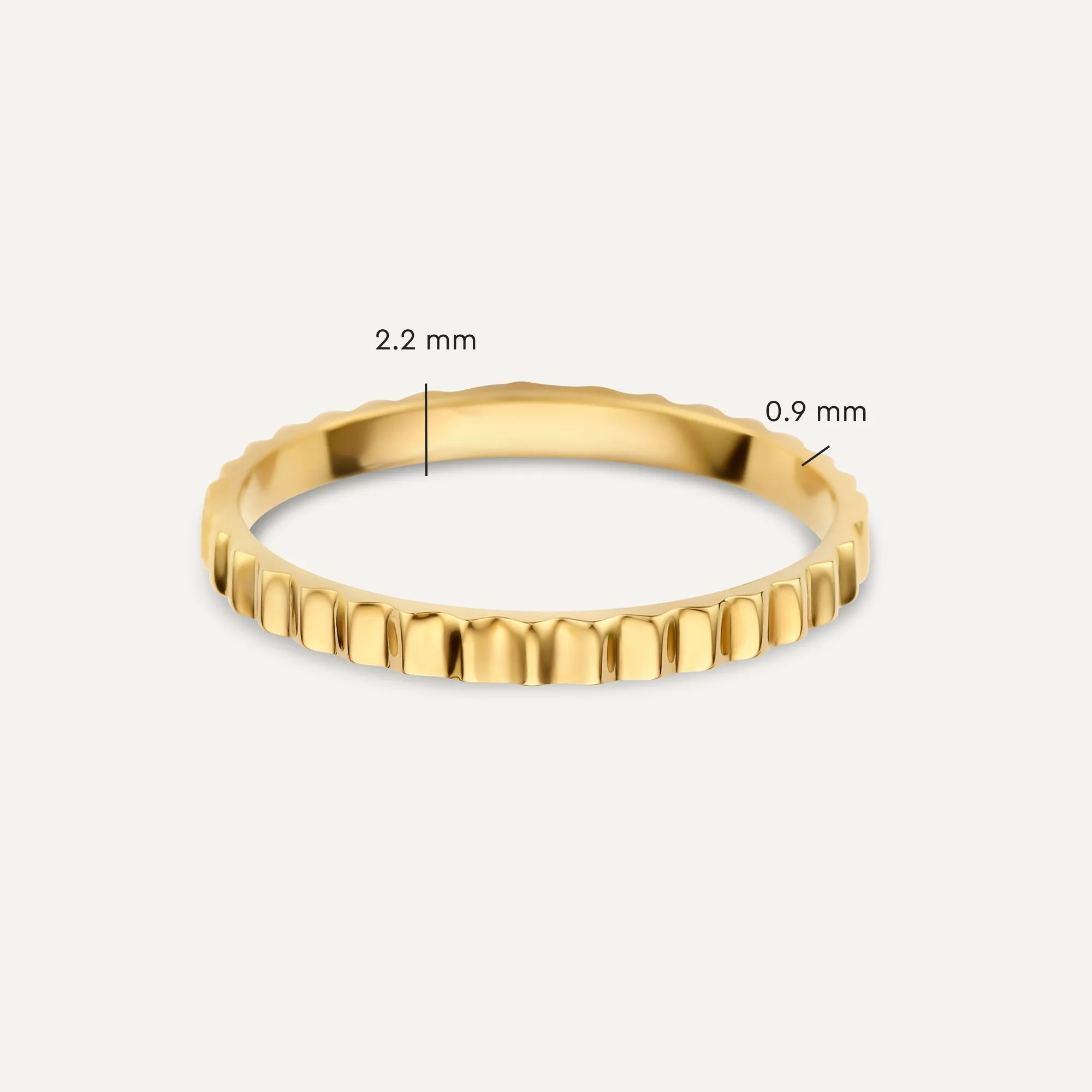Twisted Eternity Rings Set