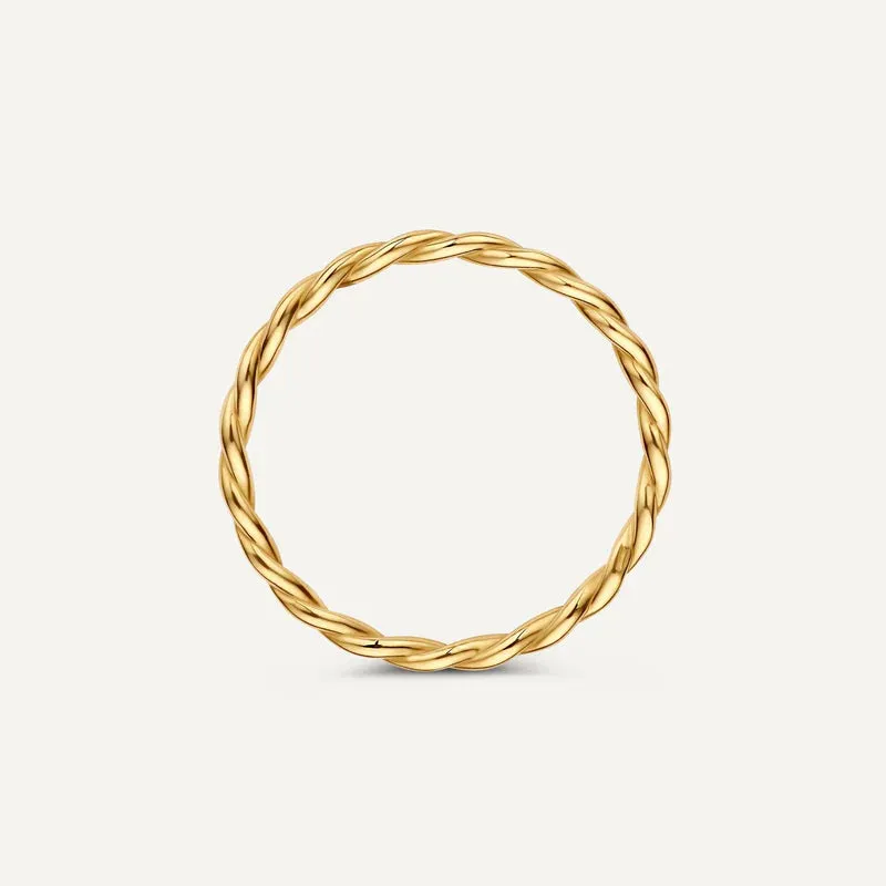 Twisted Eternity Rings Set
