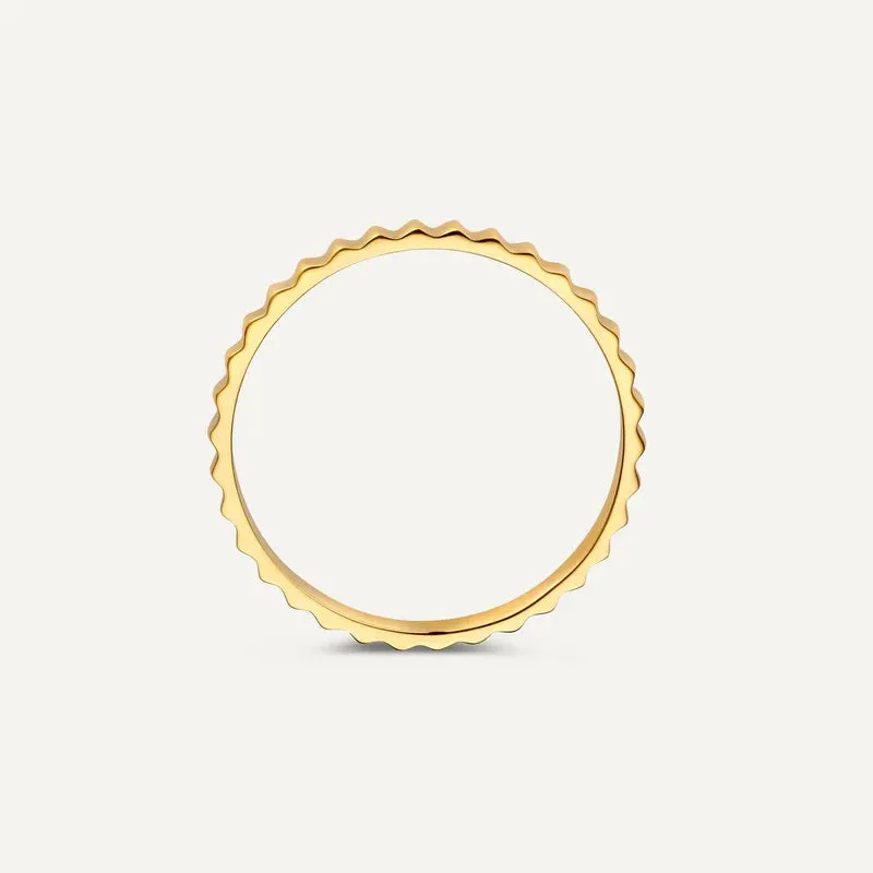 Twisted Eternity Rings Set