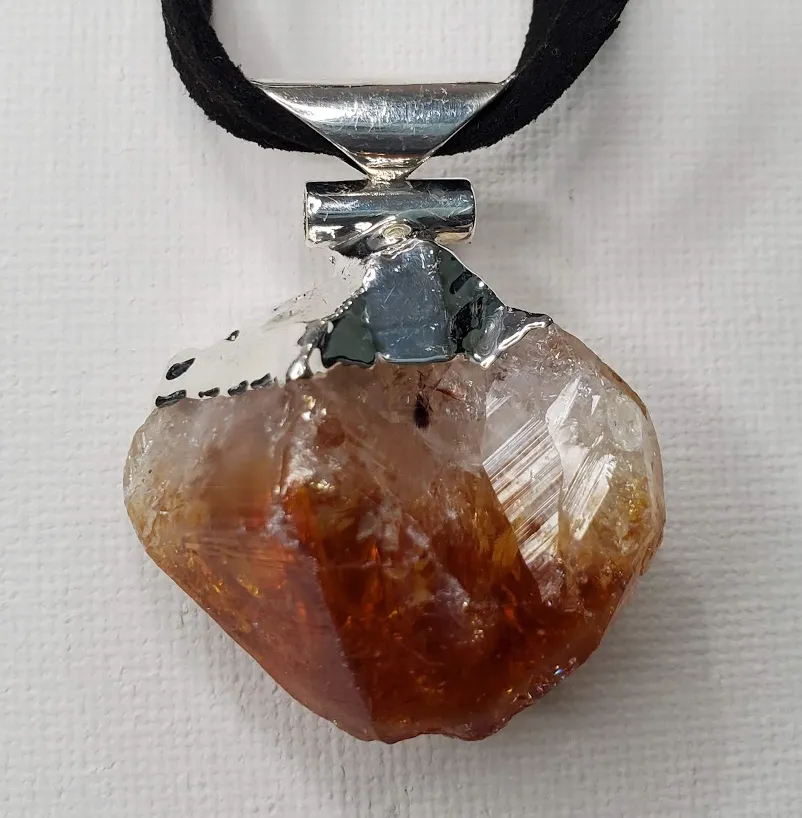 Velvet Citrine Necklace
