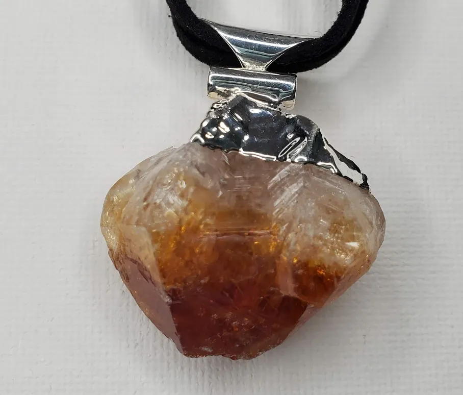 Velvet Citrine Necklace