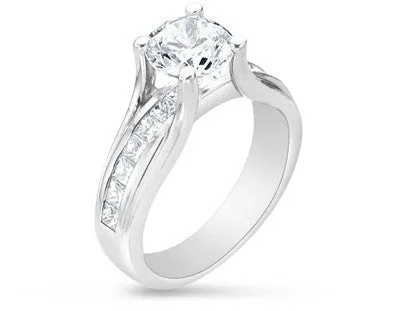 Verragio Classico Collection Platinum Engagement Ring