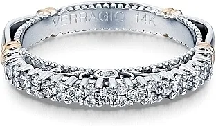 Verragio D-113W Wedding Ring
