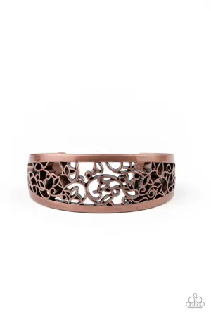 Vine Garden Copper Paparazzi Bracelet