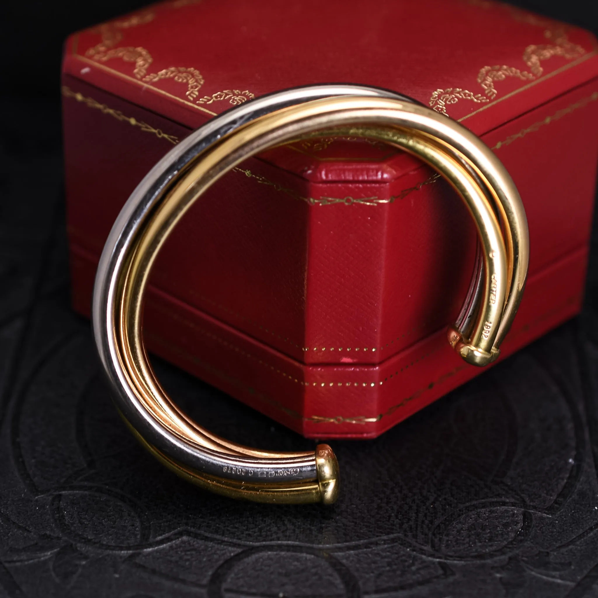 Vintage Cartier Trinity Cuff Bracelet