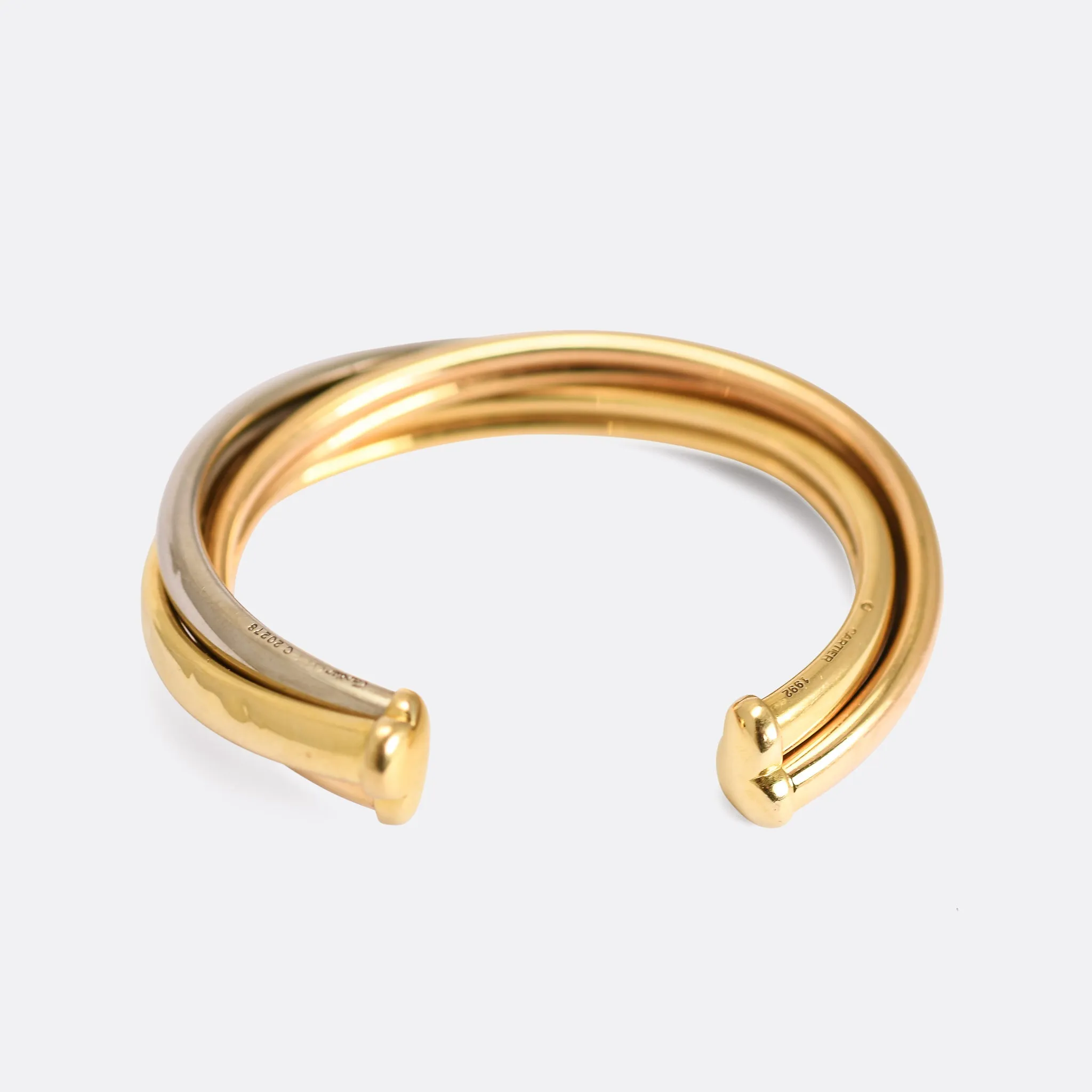 Vintage Cartier Trinity Cuff Bracelet