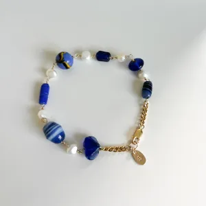 Vintage Colored Glass Bracelet