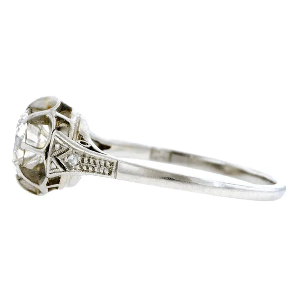 Vintage Diamond Engagement Ring, TRB 1.00ct