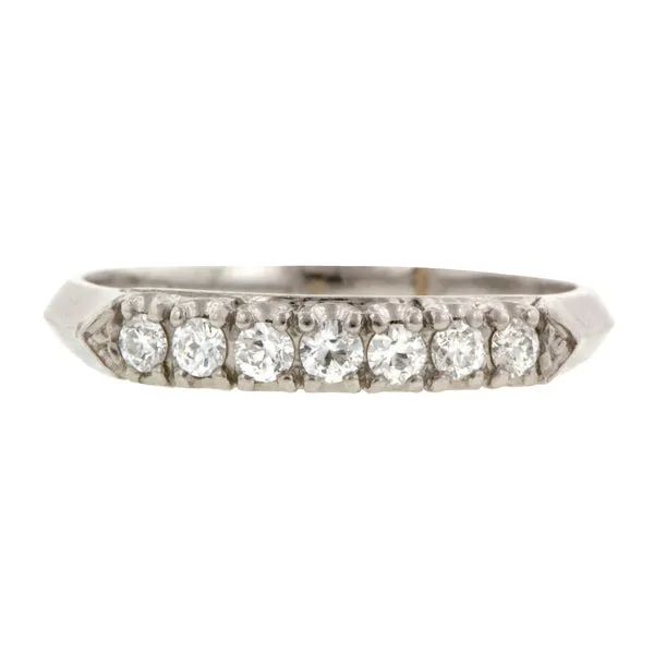 Vintage Diamond Wedding Band
