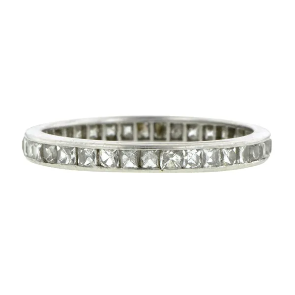 Vintage French Cut Eternity Band