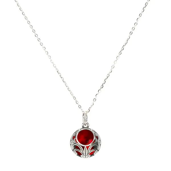 Vintage Lace Sterling Silver Necklace