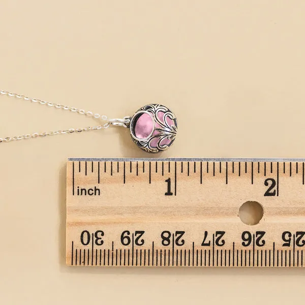 Vintage Lace Sterling Silver Necklace