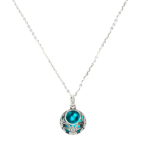 Vintage Lace Sterling Silver Necklace