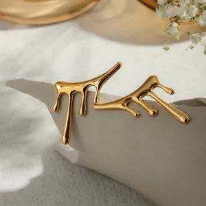 Vintage Liquid Drop Earrings
