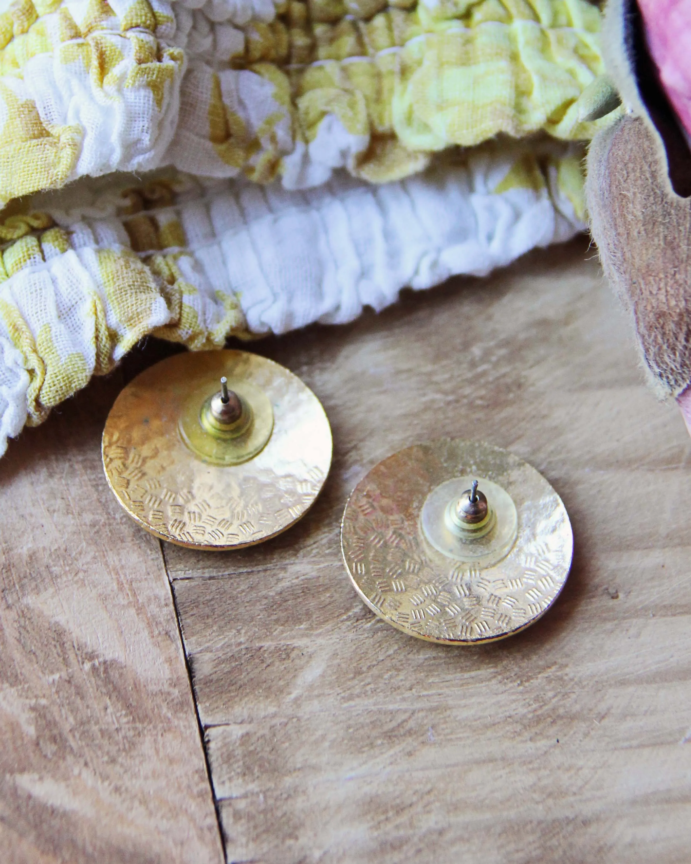 Vintage Midnight Sun Earrings