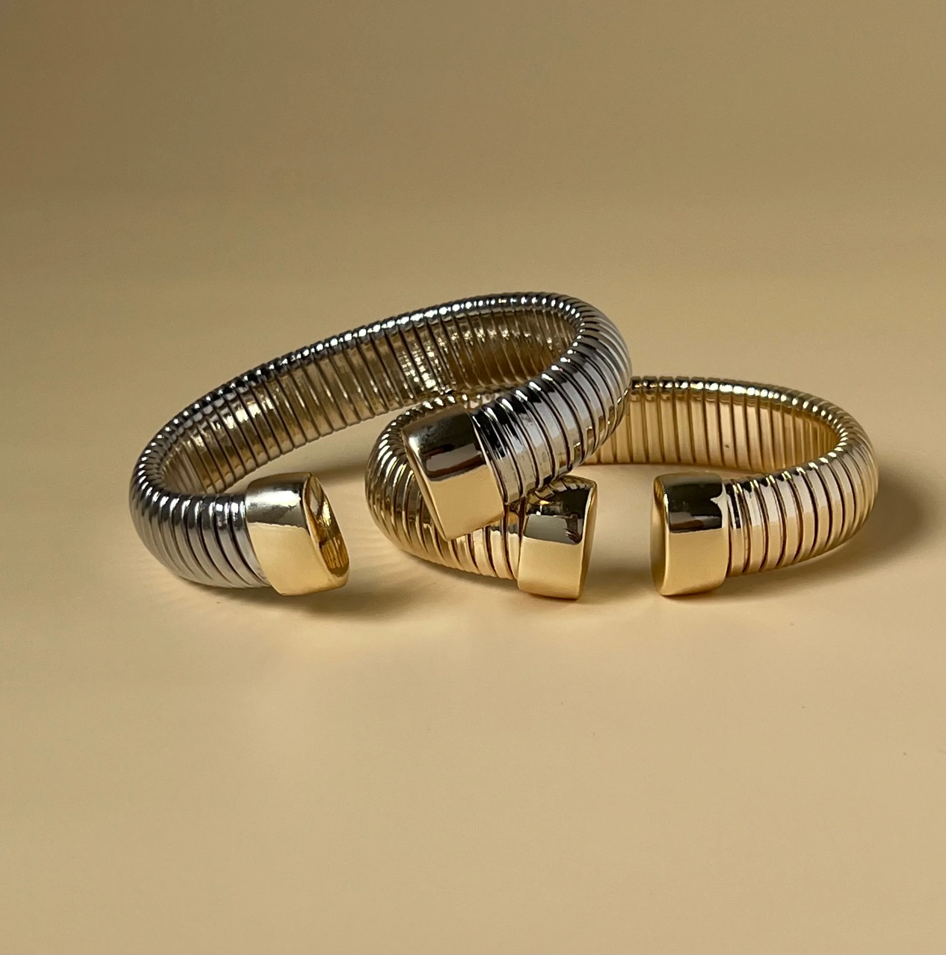 Vintage Silver Coil Cuff