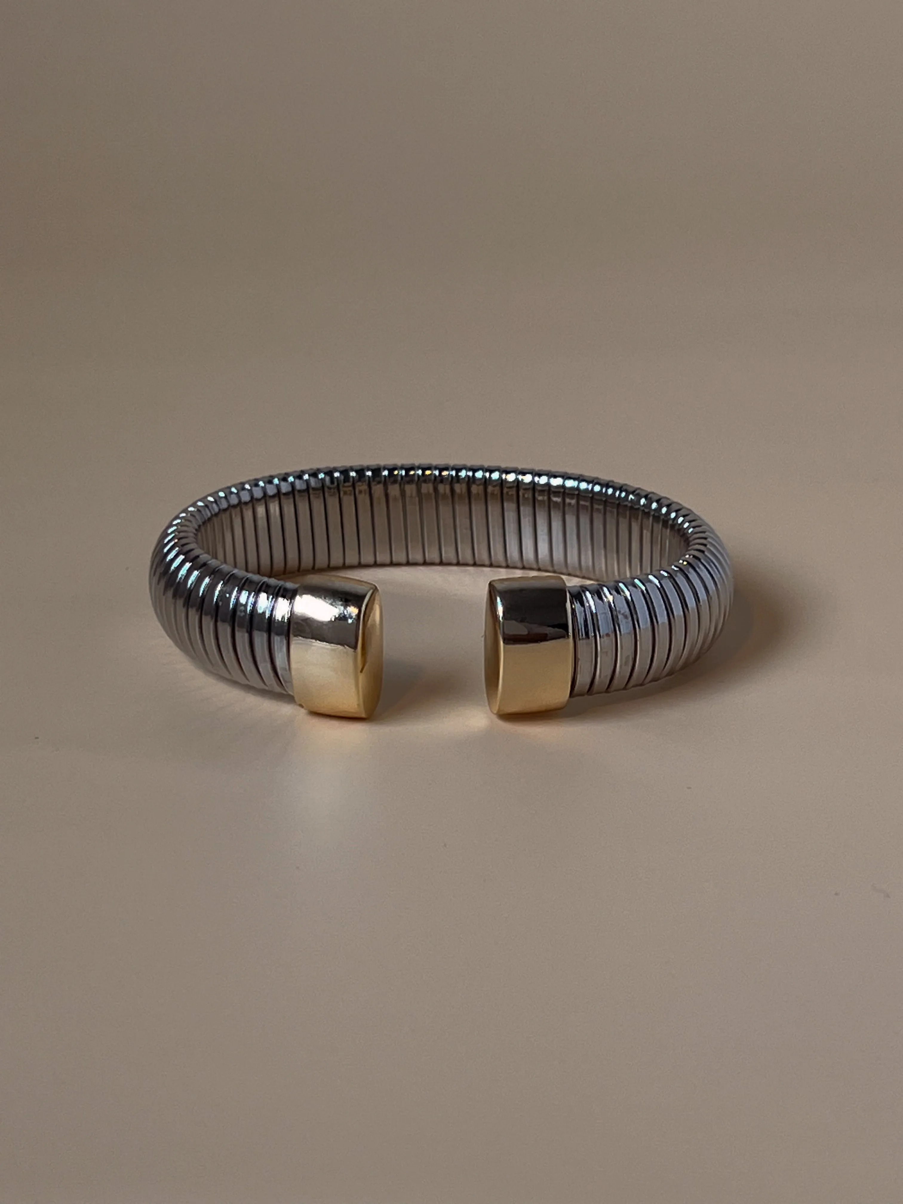 Vintage Silver Coil Cuff