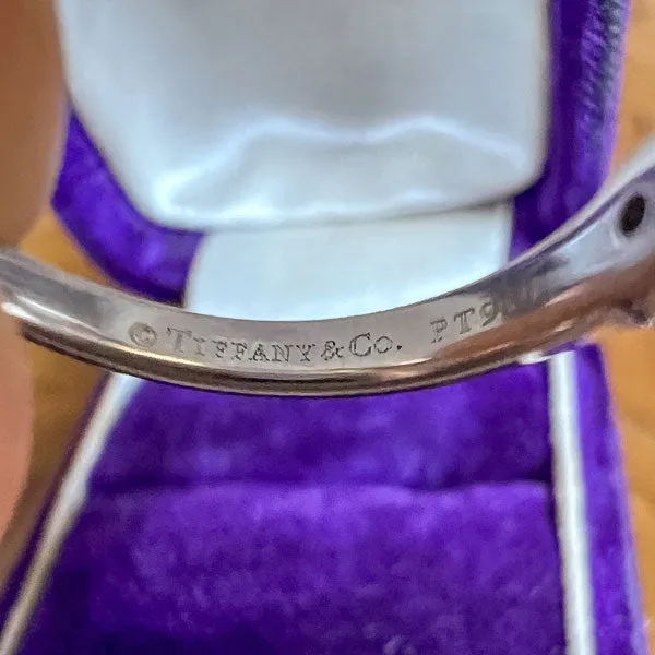 Vintage Tiffany & Co Diamond Solitaire Engagement Ring, RBC 0.50ct.
