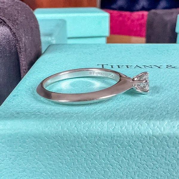 Vintage Tiffany & Co Engagement Ring, RBC 0.21ct.