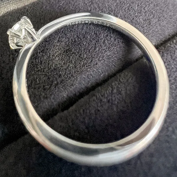 Vintage Tiffany & Co. Engagement Ring, RBC 0.23ct.