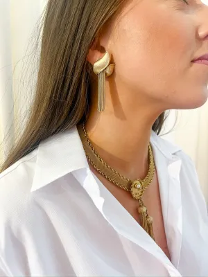 Vintage Tulip Earrings