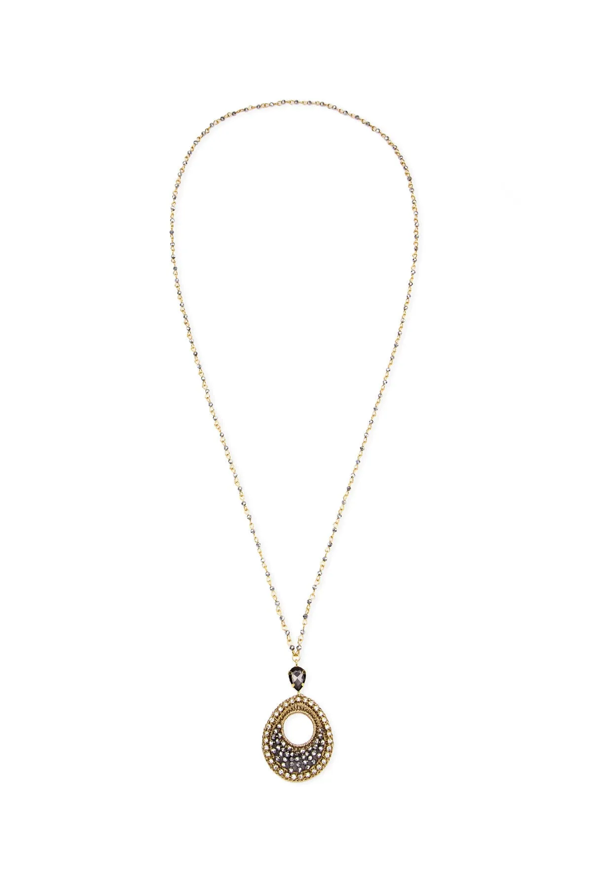 Vivaan Teardrop Pendant Neckla