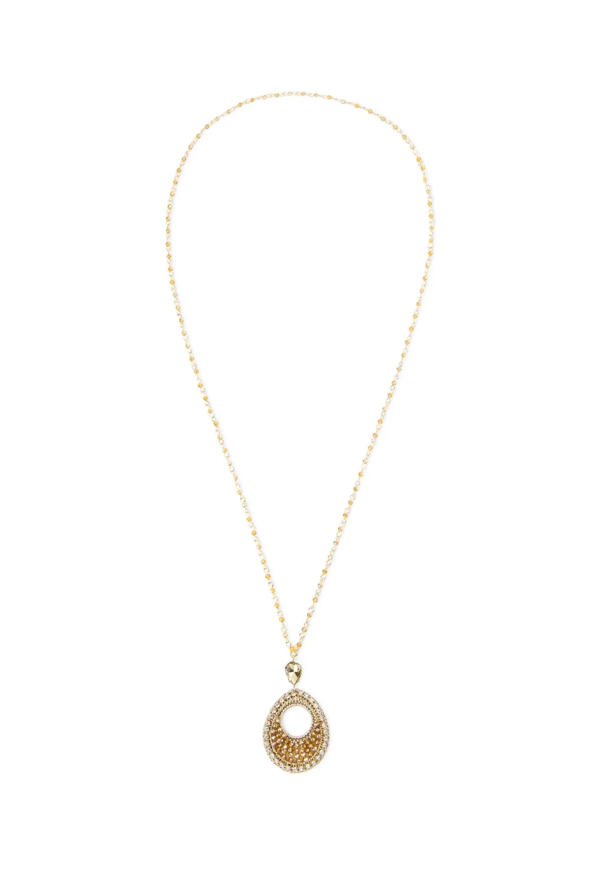 Vivaan Teardrop Pendant Neckla