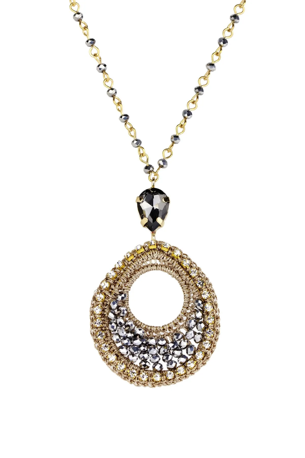 Vivaan Teardrop Pendant Neckla