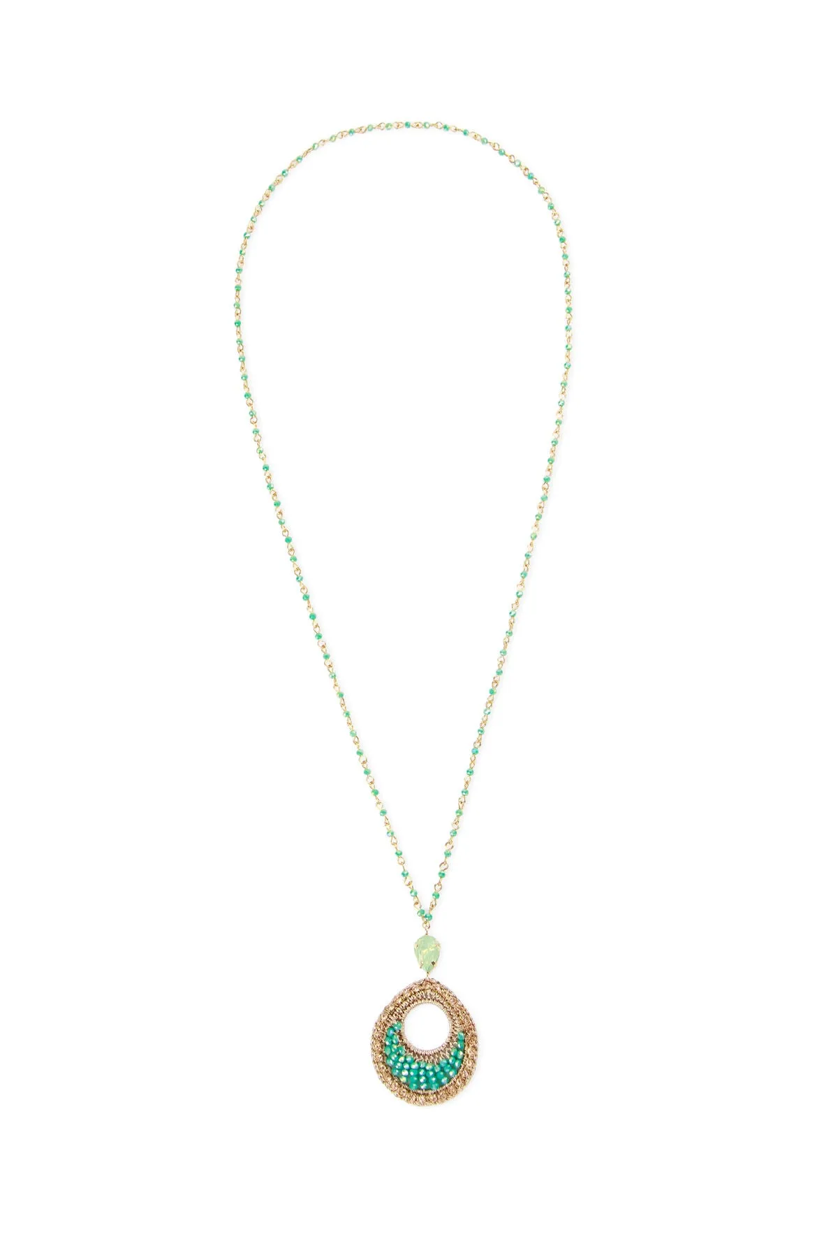 Vivaan Teardrop Pendant Neckla