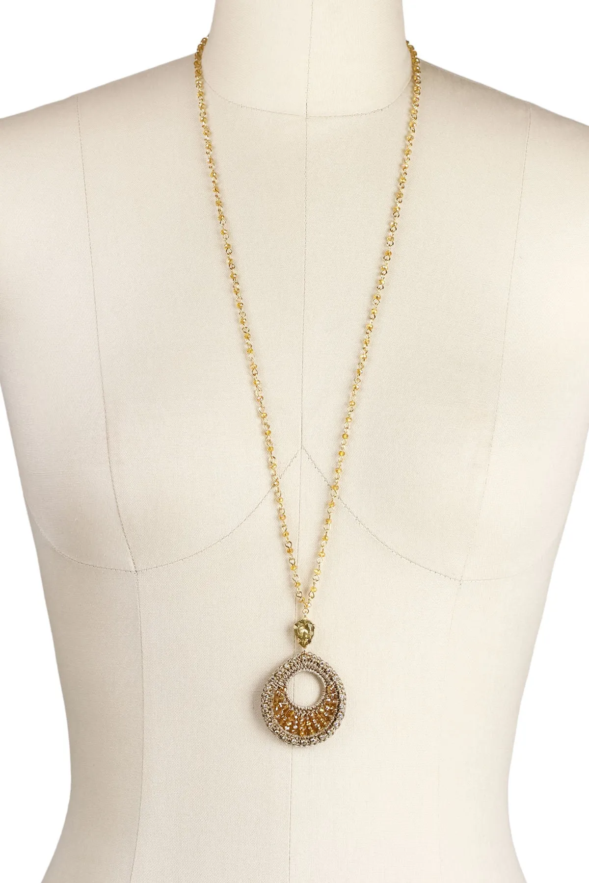 Vivaan Teardrop Pendant Neckla